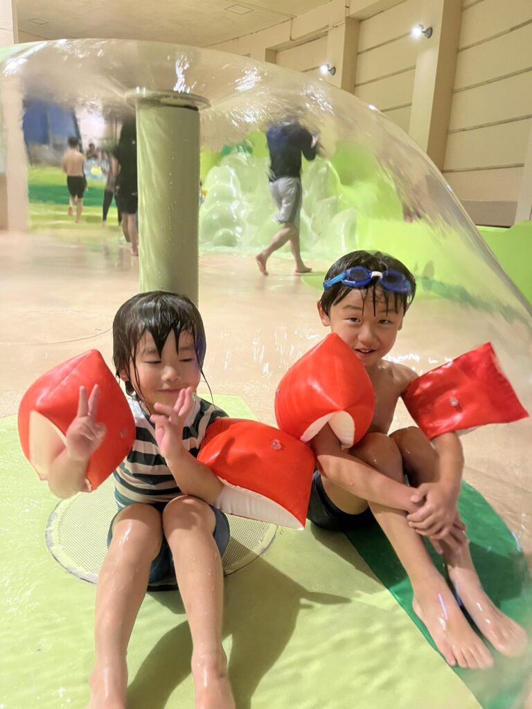 キッズエリアの噴水
